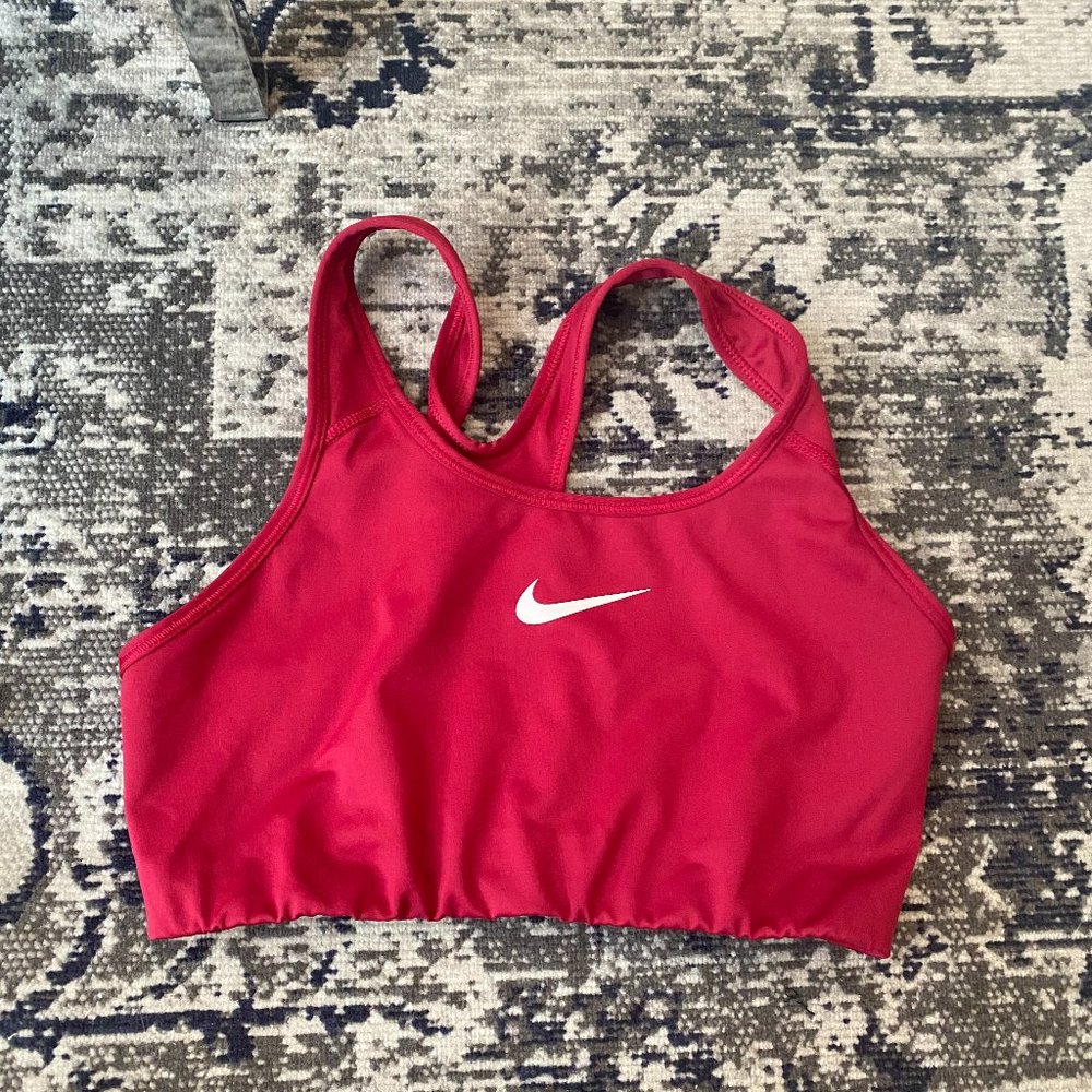 Red DriFit Nike Sports Bra
